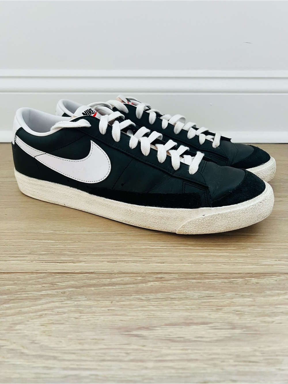 Nike Blazer Low 77 Vintage Black White Sail DA6364-001 Men’s Sneakers Size 13